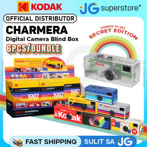 Kodak Charmera Keychain Vintage Style Digital Camera Bundle – Retro Charm Mini Collectible 1080p Video 30fps Built-in Flash Creative Filters & Frames USB-C Rechargeable Compact & Portable Design for Photography | JG Superstore