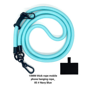 NEW Adjustable Phone Lanyard Detachable Neck Cord Lanyard Strap carabiner Compatible pendant with card for mobile key fob