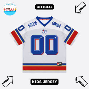 Kaos Jersey Anak 1-12 Tahun design kekinian full printing bahan dry fit premium Casual Rugby Retro