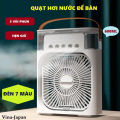 QUẠT ĐIỀU HOÀ PHUN SƯƠNG MINI 3 TỐC ĐỘ GIÓ CÓ ĐÈN LED TIỆN LỢI - QUẠT HƠI NƯỚC TÍCH HỢP ĐÈN NGỦ CÓ HẸN GIỜ THÔNG MINH. 