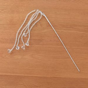 GIORGIONE Hoàn thiện lấp lánh Bình xịt pha lê Giáng sinh Đính nhiều hạt Pha lê treo Cành cây thông Noel đính hạt Cắm hoa Lấp lánh Cây thông Noel nhân tạo Đồ trang trí cây thông Noel