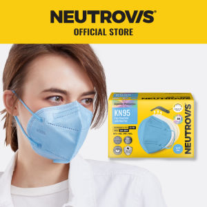 Neutrovis KN95 Face Respirator 20s - Lucid Sea (NOSE PAD)
