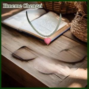 Hmeme Kpop Resin Candy Color Heart Pendant Glass Beaded Short Choker Collar Neck Necklace Aesthetic Charm Jewelry Y2K Accessories