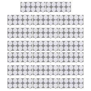 สติกเกอร์ขี้ผึ้งปิดผนึกสองด้าน25มม. แผ่นกลมจุดสำหรับการปิดผนึกขี้ผึ้งทำของตกแต่ง