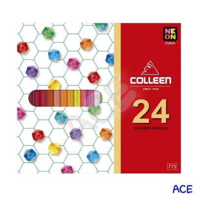 Colleen สีไม้คอลลีน 24สี รุ่น775(หัวเดียว)
