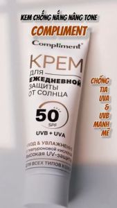 Kem chống nắng kiềm dầu Compliment SPF50 50ml