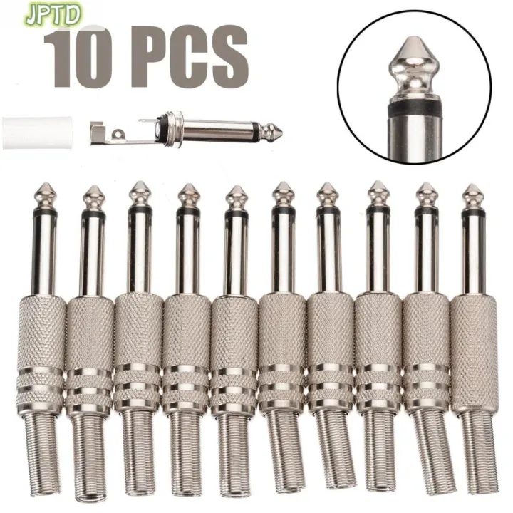Adaptateur Audio Jack 6,35mm Mâle Vers TS 1/4 Mono - Neuf - Marque Artudatech