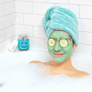 [Bundle of 3] OLLY Goodbye Stress Gummy Supplements with GABA For Keeping Calm and Staying Alert Chewable Supplement 21 Day Supply (42 Count) (EXP: 08/2026)