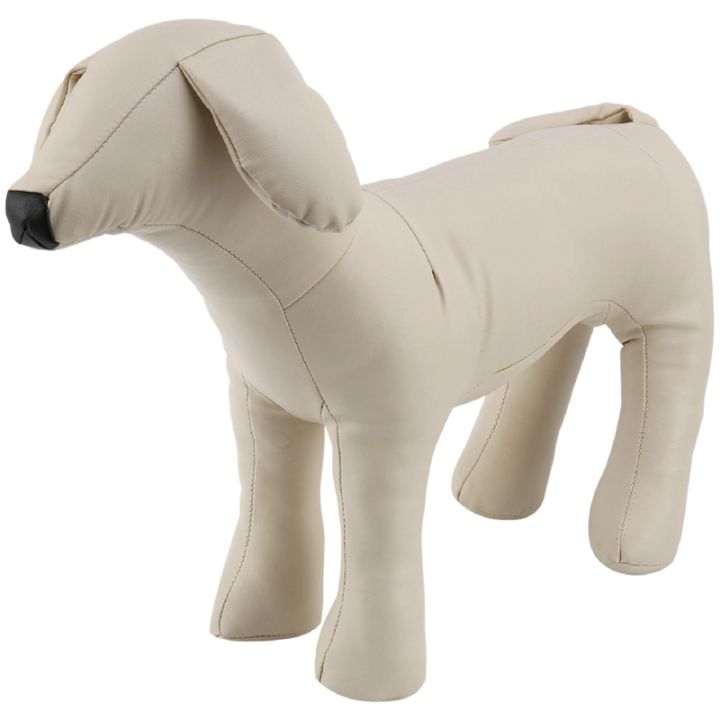 Leather Dog Mannequins Standing Position Dog Models Toys Pet Animal ...