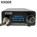 Ksger T12 v3.1s Máy Mỏ hàn OLED STM32 Dụng cụ hàn Bàn là điện Mẹo Tự Động Ngủ 70W 1.3 Inch Màn Hình AC100-260V. 