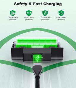 Mocagen Controller Xbox One/Xbox Series X/S Rechargeable for Xbox One S/X/Elite Play Charge Kit with Xbox Battery Covers & Charging Cable