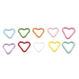 10pack Versatiles Aluminum Carabiner Small Carabiner Clip Car Keychains Clip for Travel and Fishing