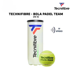 Padel Ball Tecnifibre Team Isi 3 Bola Padel Tecnifibre TEAM Tube Of 3 Original