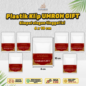 Plastik Klip Kosong Oleh Oleh Haji dan Umrah Kemasan Klip Ziplock Premium Praktis