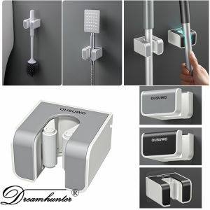 Dream Hunter 1 Cái Móc Mạnh Móc Treo Cây Lau Nhà Phòng Tắm Móc Treo Cây Lau Nhà Tường Phòng Tắm Không Cần Đinh Kẹp Giữ Chổi Thẻ Không Cần Đục Lỗ Tường