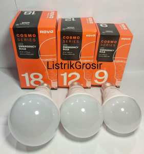 Lampu Emergency LED Rovo Magic Genius Lampu Darurat Cas Ac - DC 9w 12Watt 18 Watt By Bestlife Dutron