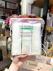 [Mới]Bông Tẩy Trang Dịu Nhẹ Cho Da Nhạy Cảm Làm Sạch Hiệu Quả  LA SOIRÉE Premium Cotton 225 Miếng