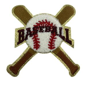 Softball Iron On Embroidered Patches Sew on Patches for Clothing Jeans Embroidered Applique Iron On Clothing Patches