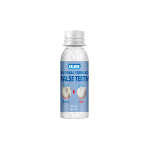 【Hot Sale】Eelhoe False Teeth Filling Solid Glue Thermal Forming Denture Solid Tooth Gel Temporary Tooth Repair Kit Teeth Beauty Tool Denture Adhesive Broken Teeth And Gaps Restoration Dental Veneers Resin False Teeth Filling Glue