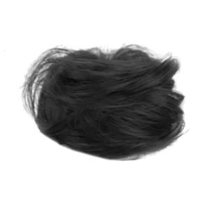 Trông tự nhiên Bun tóc lộn xộn xoăn đàn hồi dây buộc tóc hairpieces cho các chuyên gia và sinh viên nhìn tự nhiên