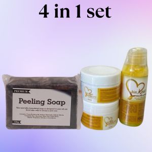 50ml/100ml SR Peeling Lotion + 10g SBC + 10g MC + Premium Charcoal Peeling Soap with Niacinamide