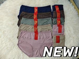 กางเกงชั้นในสตรี ผลิตในประเทศไทย กางเกงชั้นในสตรีเอวสูง 8820 ระบายอากาศและยืดหยุ่น ดูดซับความชื้น ให้คุณแห้งสบาย บรรจุ 10 แพ็ค 4 ขนาด