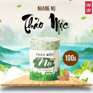 Nhang Nụ Thảo Mộc 100g MỘC LÂM Nhang Nụ Từ Thảo Dược Cao Cấp Khói Ngược Xông Nhà Tẩy Uế