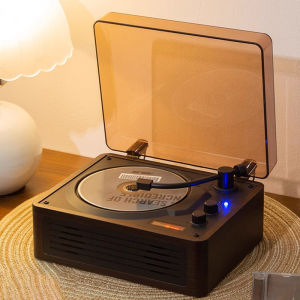 Middix Máy Nghe Nhạc CD Có Loa Cho Kpop Retro Bluetooth Stereo Máy Nghe Nhạc Di Động Tích Hợp Pin Aux Đầu Vào/Đầu Ra DVD