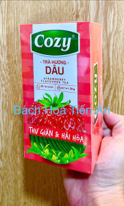 Trà túi lọc cozy Hộp 50g nhiều vị (25 gói x 2g) Thơm đậm vị trà hài hòa nhịp sống - tết an khang