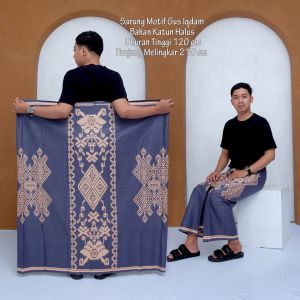 SARUNG BATIK GLOYOR SARUNG BATIK KATUN SARUNG DEWASA MOTIF GUS IQDAM SERIS TERLARIS YZD BRANDZ