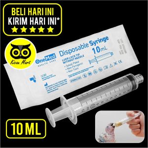 Kicau Mart Suntikan 10 Ml 10ml Cc Spet Alat Loloh Lolohan Bubur Pakan Makanan Piyik Piyek Anak Anakan Bayi Hewan Burung Lovebird Kenari Murai Kacer Kucing Anjing Spet10ml