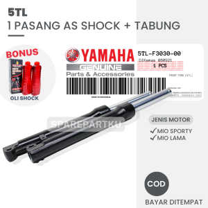 BONUS OLI SOK + 5TL PAKET KOMPLIT SHOCK DEPAN MIO SPORTY YAMAHA / MIO SMILE KARBU FINO LAMA NOUVO / PAKET AS SHOCK DEPAN TABUNG MIO / SEAL SHOCK DEPAN / TUTUP ABU DEBU / SATU SET SOK DEPAN / AS SOK / SIL SHOK / SEL SOK / SEKOK / SHOCKBREKER