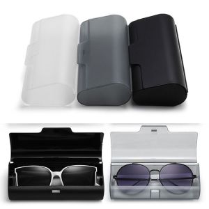 MEMGOUO โอเวอร์ไซส์พลัส กล่องแว่นกันแดด แบบพกพา ง่าย กล่องเก็บแว่นตา ทนทาน ฟรอสต์ กล่องแว่นตา ของตกแต่งแว่นตา