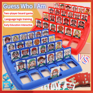 Childrens Board Game Intellectual Games Logical Reasoning Exercise Games Parent-Child Interactive Early Education Toys Family Guessing Games Guess Who I Am