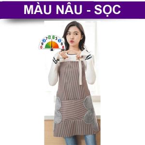 Tạp Dề Cao Cấp Kèm Khăn Lau Tay Bên HôngTạp Dề Nhà Bếp