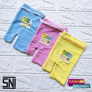 3Set Washlap Mandi Bayi / Lap Mandi Washlap Jari Tangan