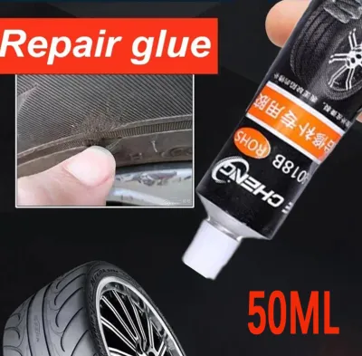 HOHODALINK premium Lem Ban Hitam Roda Kendaraan 50ml - Lem Ban Roda Kendaraan 50ml - Car Tire Repair Glue Adhesive 50ml