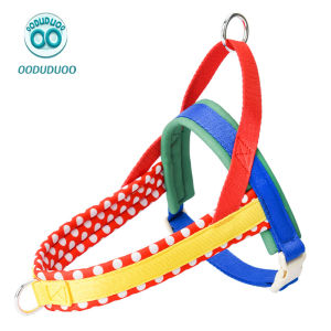 OODUDUOO Dog Harness Adjustable Pet Harness Vest For Small Medium Dogs Dog Chest Strap French Bulldog