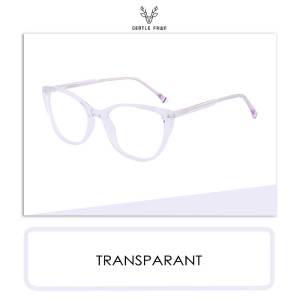 Gentle Fawn Kacamata Antiradiasi Blueray Style Cat Eye Fashion Wanita Terbaru Bisa Minus Photocromic Bluecromic Bahan TR90 23021