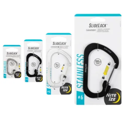 Nite Ize Slidelock Carabiner Stainless Steel