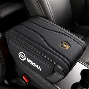 Car Armrest Box Mat Memory Foam Car Armrest Height Pad Auto Armrests Storage Box Cover Pad For Nissan Sentra Serena Grand Livina Terra Navara Teana Xtrail Sylphy Accessories ﻿