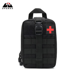 UPGREE Outdoor Waist Bag Men Multifunctional Hiking Bag Tactical Medical First Aid Kit Mountain Climbing Wilderness Survival Tool Waist Bag Large Capacity Lightweight Sports Mini Casual Camping Bag