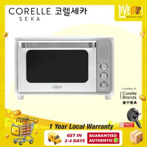CORELLE SEKA Air Fryer Toaster Oven 33L - Korean-style Minimalist White