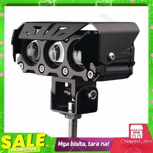 Wall-E LED Auxiliary Light – 3 Mata na Disenyo Super Bright Waterproof Ideal para sa Night Driving at Kaligtasan!