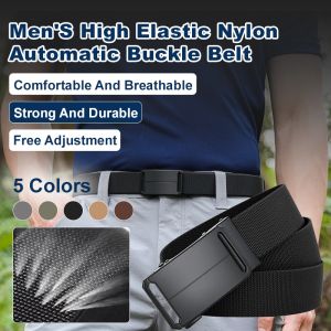 Strong And Durable Freely Adjustable Belt Belt Automatic Buckle Leisure Business High Cost Performance Belt Buckle Automatic Buckle Reduce Stress Belts Waist Chains Girdle