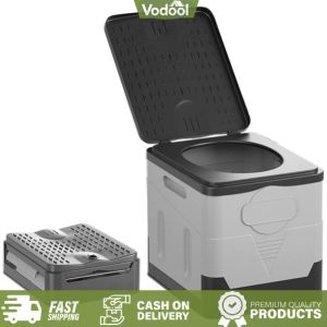 [VSC] Strong Bearing Capacity Trash Can Car Toilet Bucket Outdoor Emergency Sanitation Product Trash Can Portable Camping Toilet Stool
