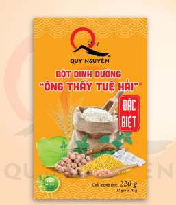 (Combo 3 hộp) Bột dinh dưỡng đặc biệt Ông Thầy Tuệ Hải hộp 220g/ 11 gói