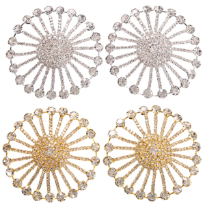 Womens Rhinestones Nipple Covers Reusable Pasties Raves Breast Petal Sticky Bras Nipple Stickers Body Chain