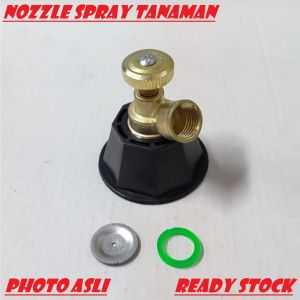 Nozzle Sprayer Tekanan Tinggi Pertanian Adjustable Nozel Sprayer Kabut Ujung Semprotan Sprayer Kuningan