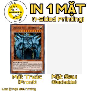 [BÀI IN] Bài YuGiOh - Bộ 54 lá bài Legendary Dragon Of Atlantis Deck - Card Game VN